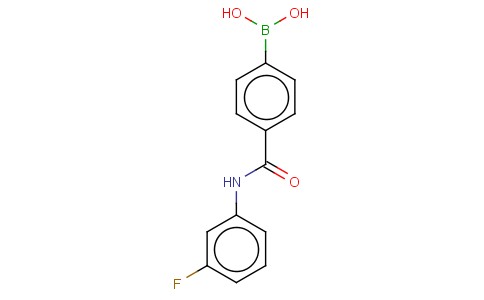 N-3-FLUOROPHENYL 4-BORONOBENZAMIDE